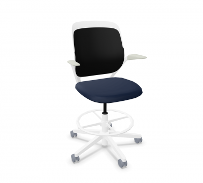 cobi Schalterstuhl Weiß von Steelcase